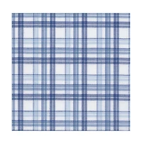 Scott Barber Men's Newport Poplin Plaid, Blue