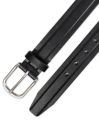 Club Room Men's Cut Edge Trapunto Stitched Casual Belt