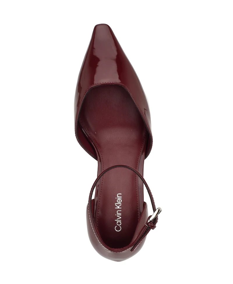 Calvin Klein Women's Nalene d'Orsay Block Heel Pumps