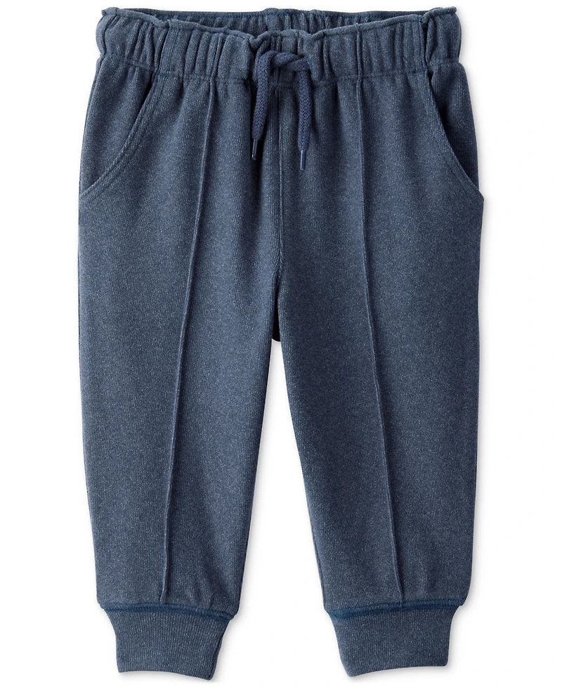 Carter's Baby Boys Plane Quarter-Zip Pullover & Pants, 2 Piece Set