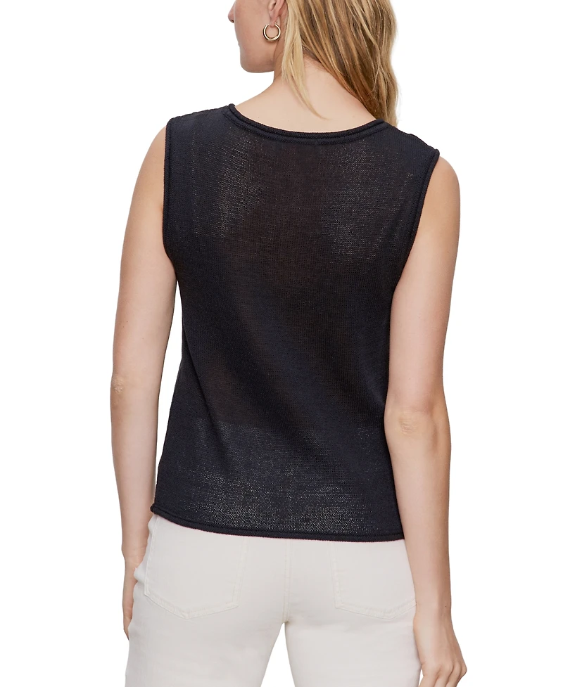 Sanctuary Women's Soft V-Neck Sleeveless Top
