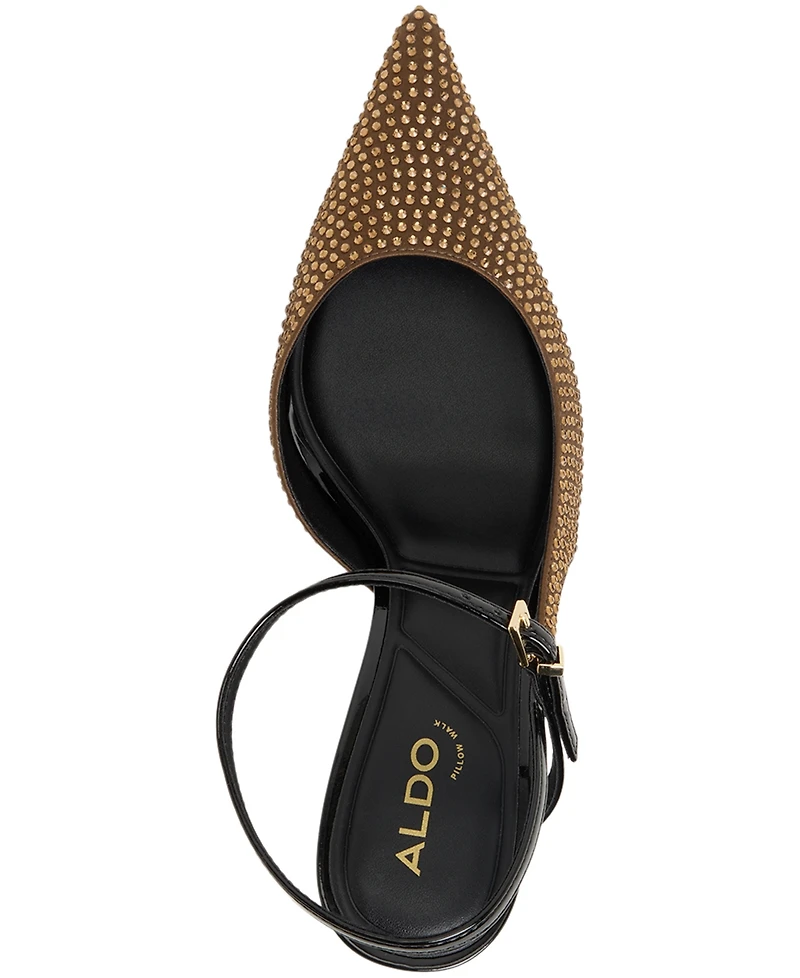 Aldo Women's Kymmberly Asymmetric Ankle-Strap High-Heel Pumps
