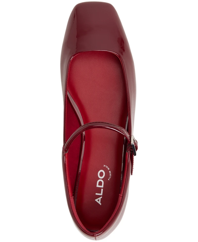 Aldo Women's Kristyn Square-Toe Mary Jane Flats