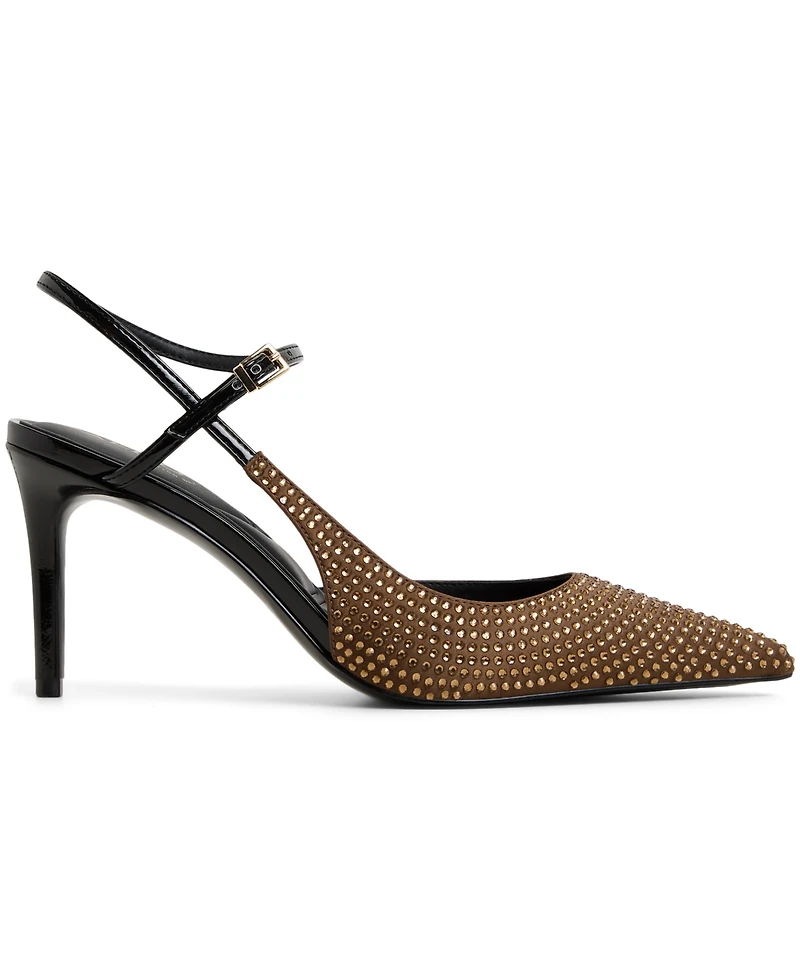 Aldo Women's Kymmberly Asymmetric Ankle-Strap High-Heel Pumps