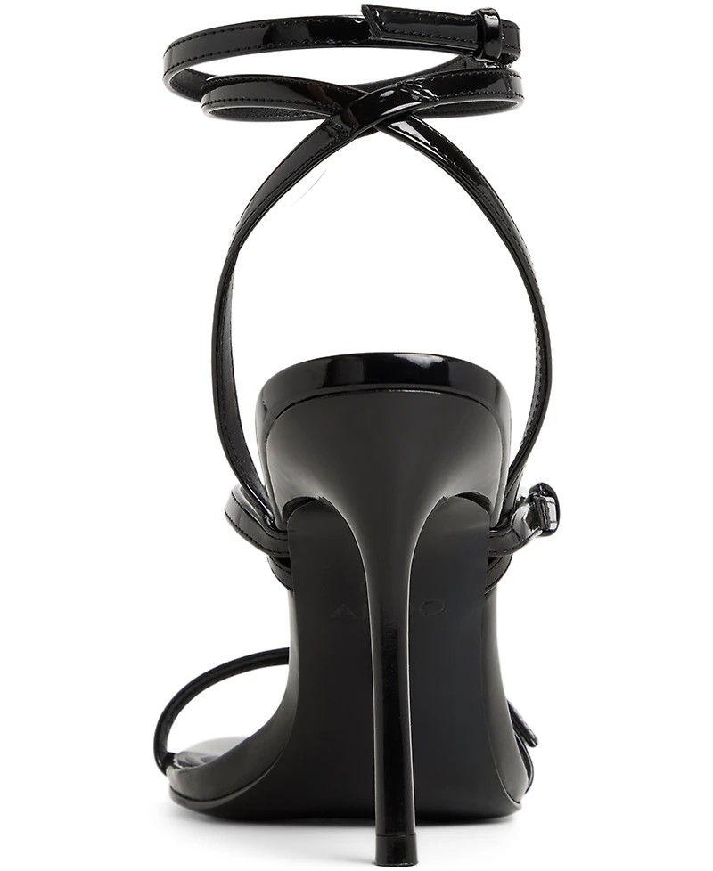 Aldo Women's Jamielynn Strappy Ankle-Wrap High-Heel Dress Sandals