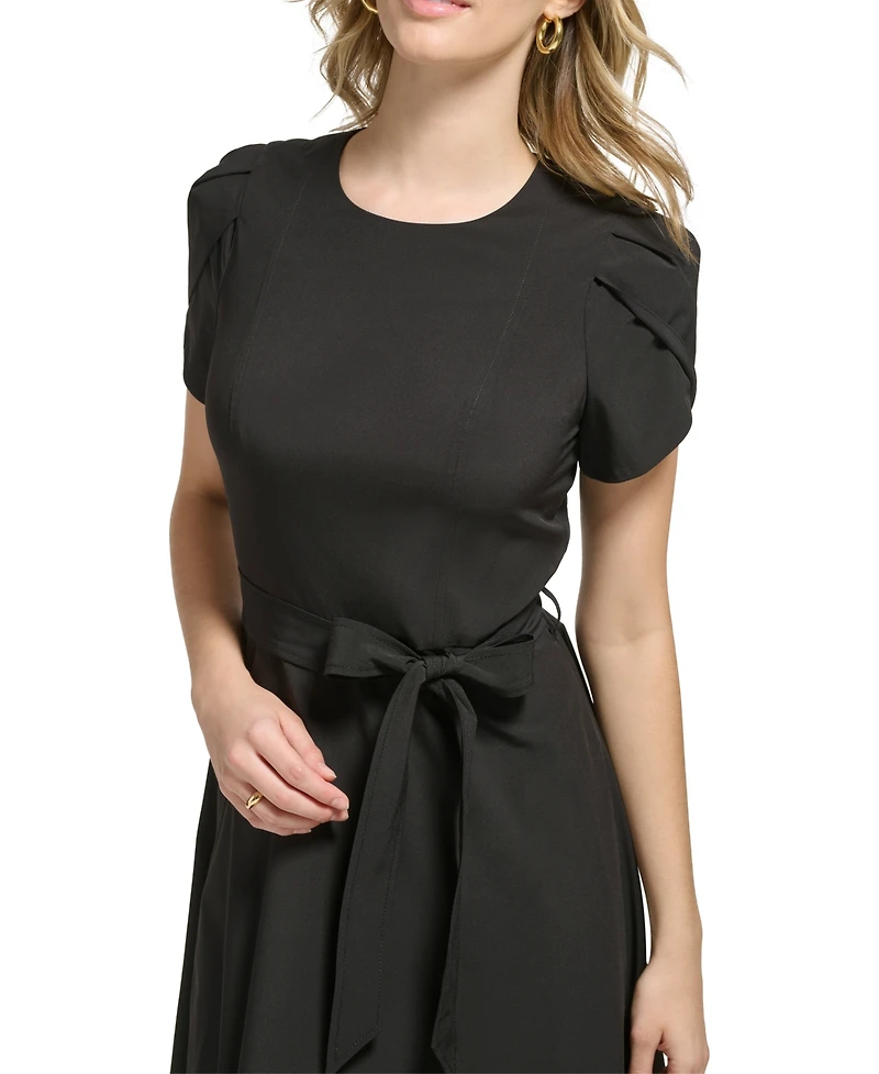 Calvin Klein Women's Short-Sleeve Fit & flare Dress