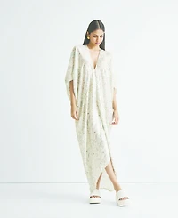 Reistor Women's Silky Kaftan Dress