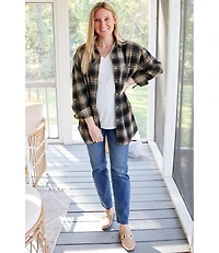 Pinkblush Maternity Black Basic V-Neck Short Sleeve Top