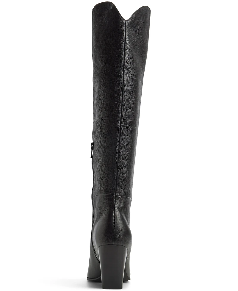 Aldo Women's Kaely Knee-High Tall Western Boots