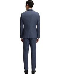 Boss by Hugo Men's Patterned Stretch Slim-Fit Blazer