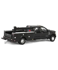 1/64 2020 F-450 Super Duty Dually Service Bed & Crane Black Exclusive 51397-b