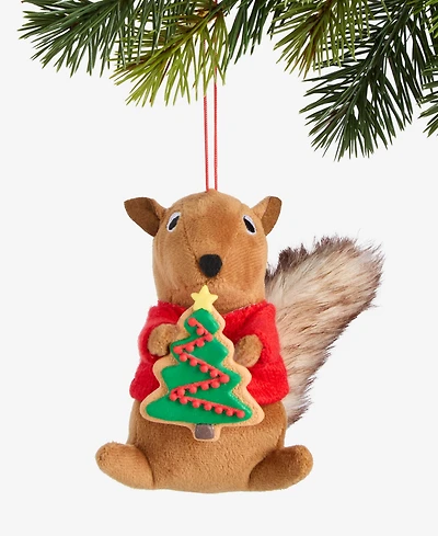 Holiday Lane Tiny Tidings Fabric Chipmunk Ornament, Macy's Exclusive