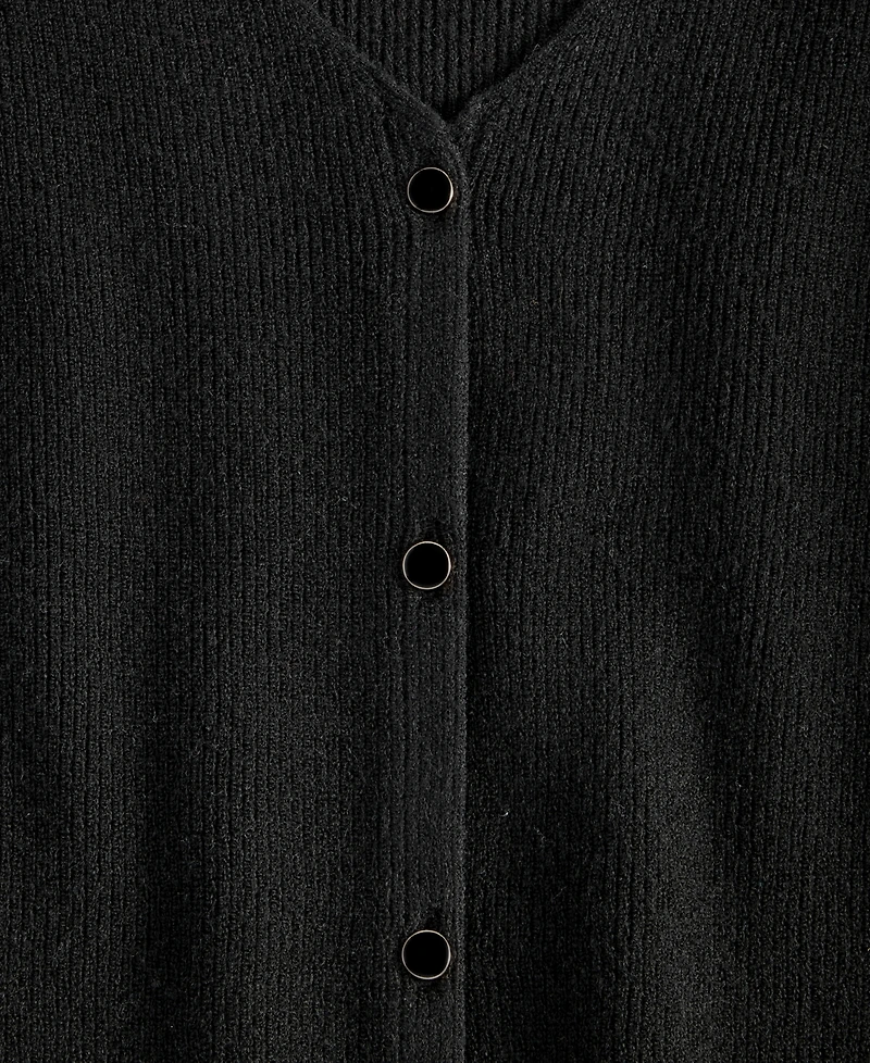On 34th Women's V-Neck Button-Front Cardigan, Exclusively at Macy's