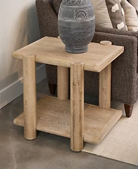 Tao 24" Taos Solid Oak End Table