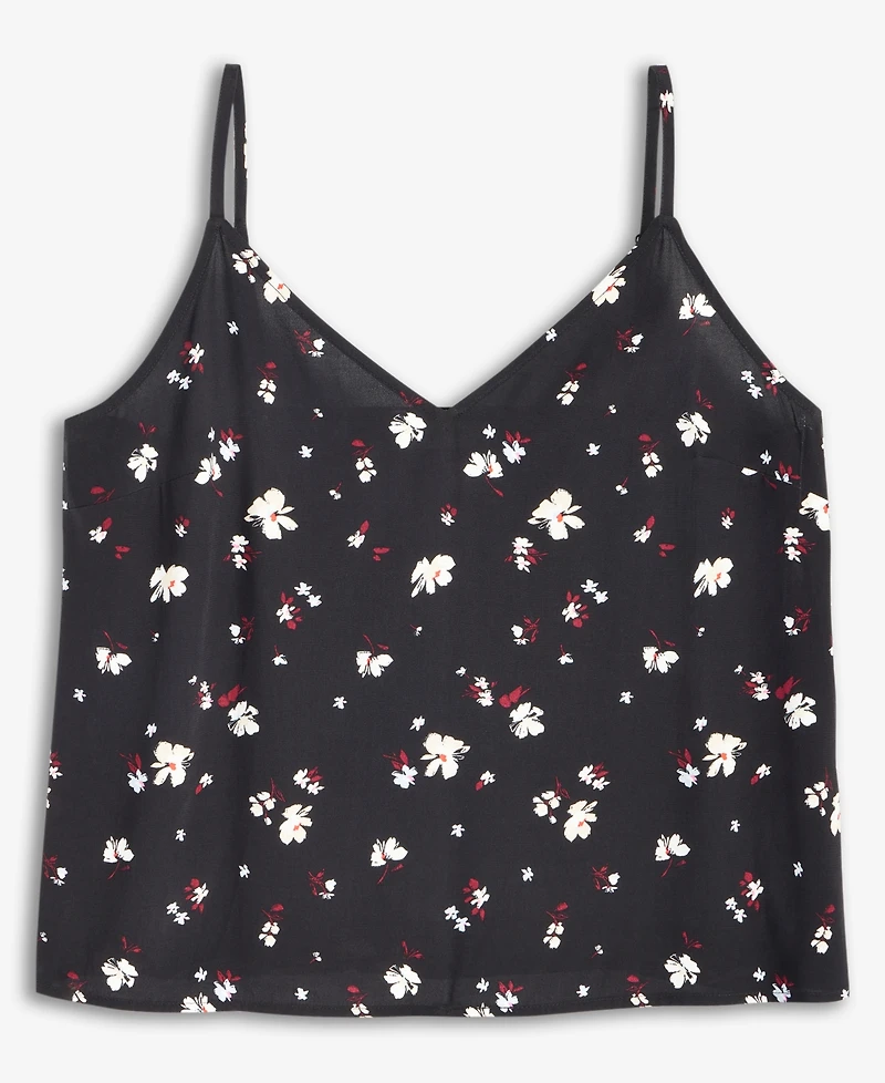 On 34th Women's Floral V-Neck Camisole Top, Exclusively at Macy's