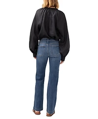 Silver Jeans Co. Women's Avery High Rise Curvy Fit Trouser