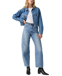 Levi's Women's Cinch High-Rise Barrel-Leg Jeans