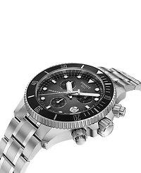 Tissot Men's Swiss Chronograph Seastar 1000 Stainless Steel Bracelet Watch 38mm