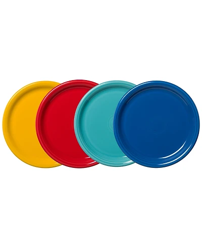 Fiesta Vibrant Bistro Coupe Dinner Plates, Set of 4