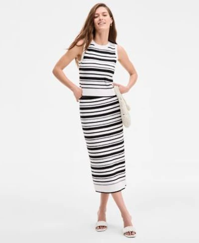 On 34th Womens Striped Sweater Tank Top Striped Sweater Maxi Skirt Exclusively At Macys