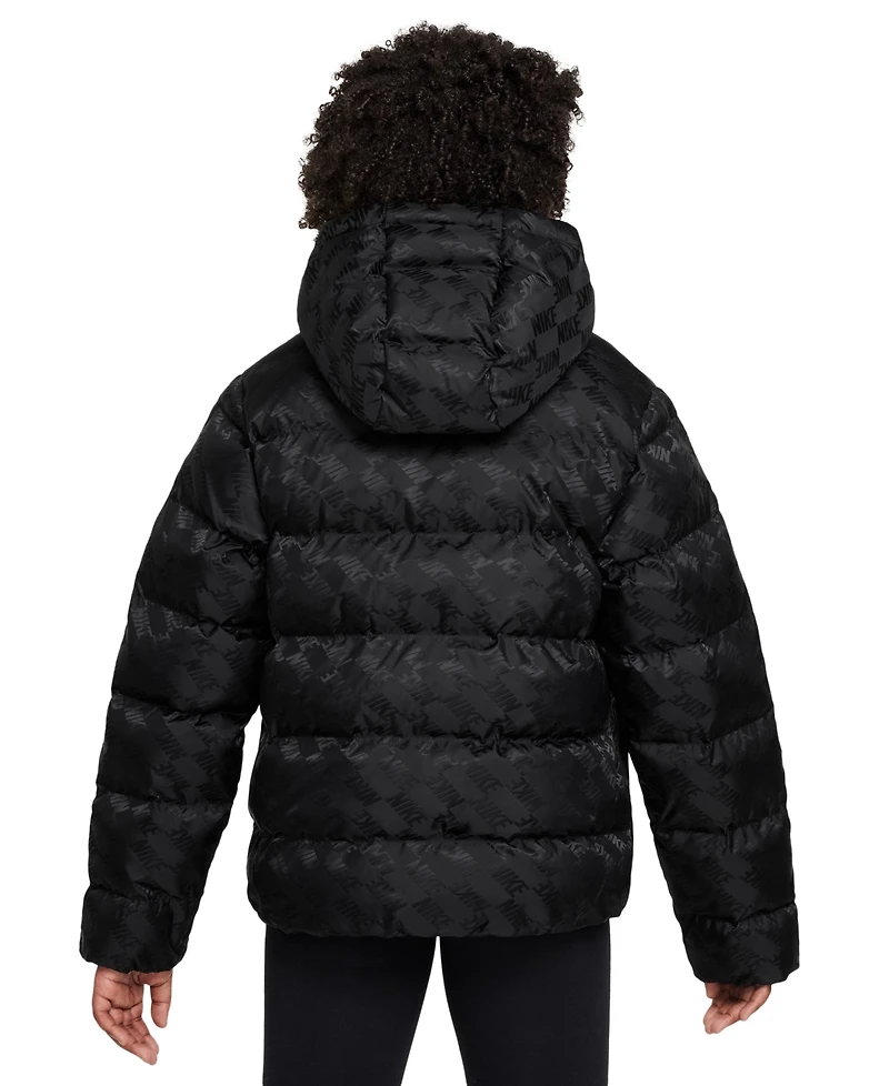 Nike Big Boys and Girls Sportswear All Day Play Loose-Fit Puffer Jacket