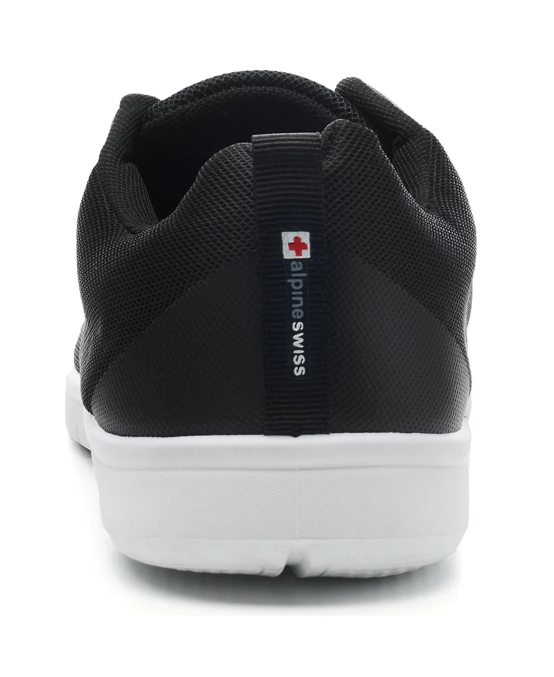 Alpine Swiss Bolt Mens Mesh Sneakers Lightweight Tennis Shoes Casual Trainers