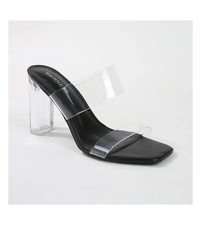 Berness Emmi Clear Strappy Mule