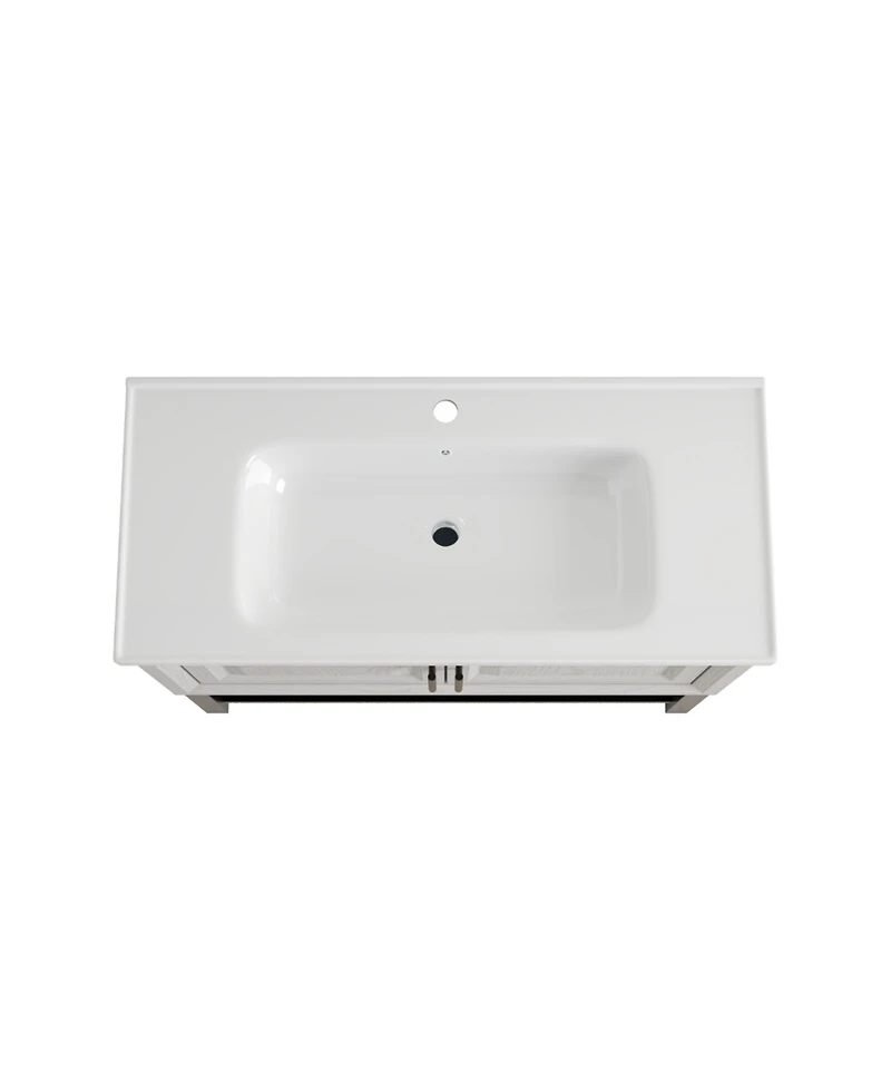 36" Vanity with Ceramic sink
