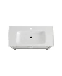 36" Vanity with Ceramic sink