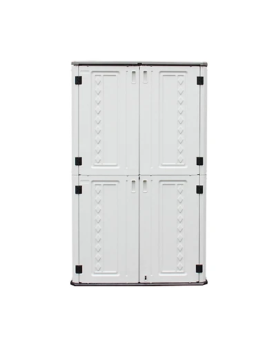 Mondawe American Style 2-Tier Outdoor Storage Cabinet