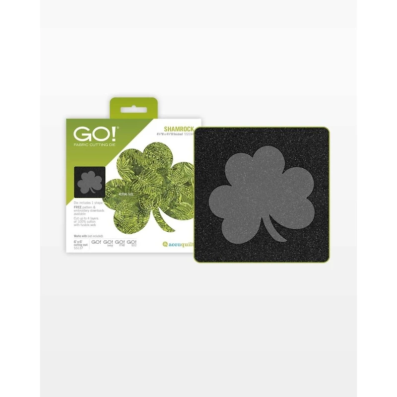 Accuquilt Go! Shamrock Die