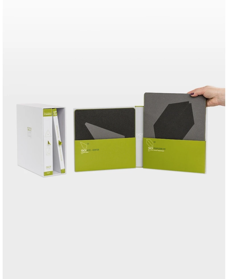 Accuquilt Go! Qube 12" Companion Set-Angles