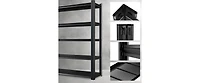 Standing Wire Shelving Metal Storage Rack Adjustable Shelves