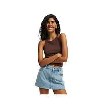 Cotton On Women's Mini Denim Skort