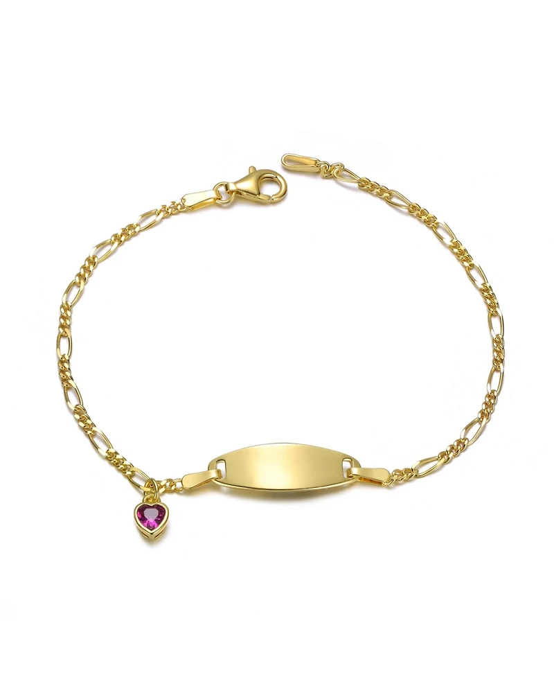 Chic Minimalist Bar Bracelets with Round Bezel Set Cubic Zirconia Charm