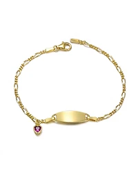 Chic Minimalist Bar Bracelets with Round Bezel Set Cubic Zirconia Charm