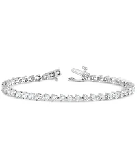 Forever Grown Diamonds Lab Grown Diamond Tennis Bracelet (2 ct. t.w.) in Sterling Silver