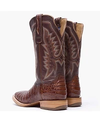 Durango Men's Prca Collection Caiman Belly Western Boot