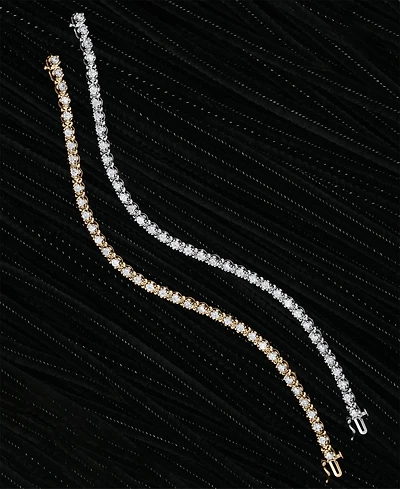 Diamond Bracelet (3 ct. t.w.) 14k White Gold or Yellow Gold, Exclusively at Macy's