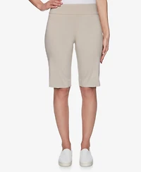 Ruby Rd. Petite Pull On Tech Bermuda Short