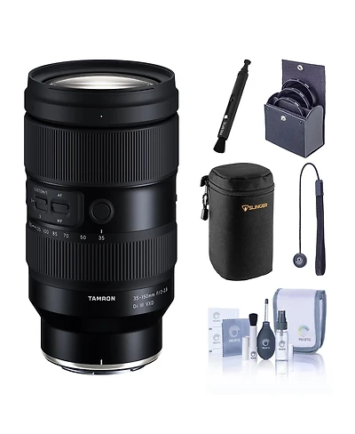 Tamron 35-150mm f/2-2.8 Di Iii Vxd Lens for Nikon Z, Bundle with 82mm Filter Kit, Soft Lens Case and Cleaning Kit