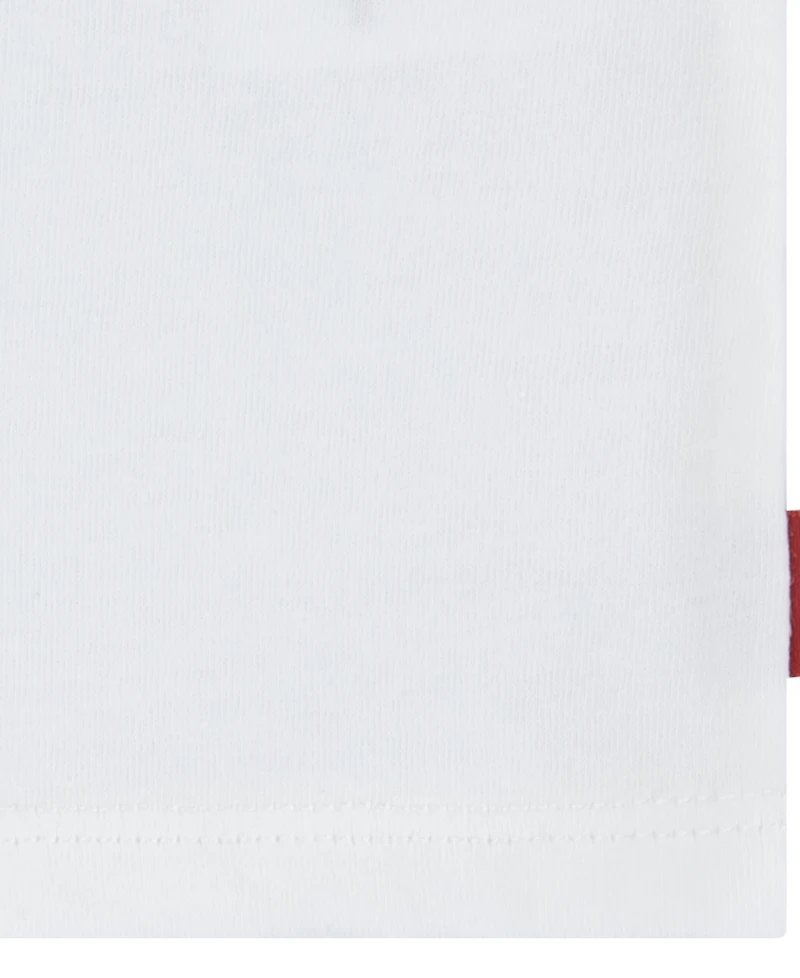 Levi's Toddler and Little Girls Crochet Logo Long Sleeve T-Shirt