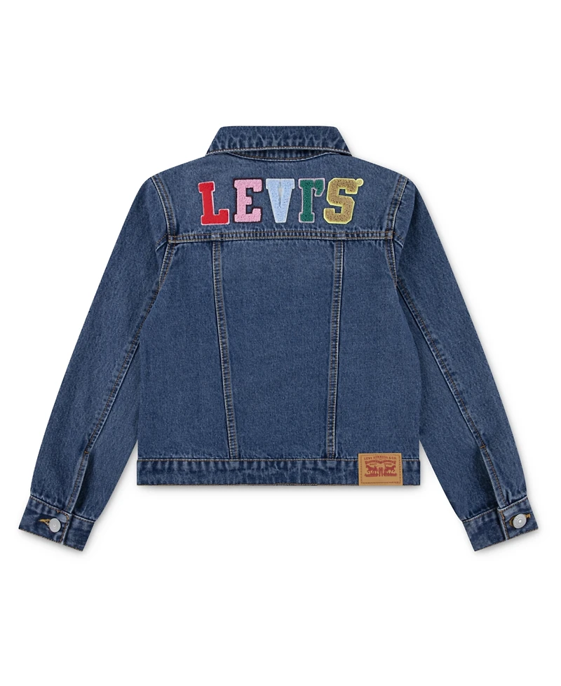 Levi's Big Girls Patched Trucker Jacket