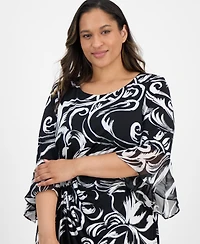 Connected Plus Side-Tab Dress