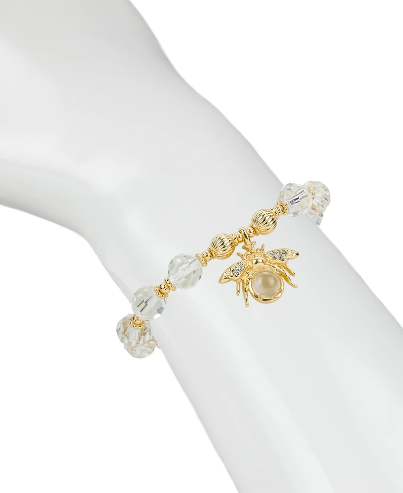 Patricia Nash Summer Bees Stretch Bracelet
