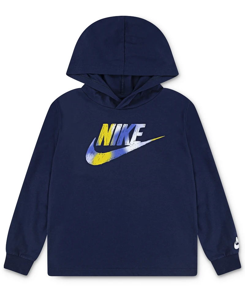 Nike Toddler & Little Boys Club Revealed Hooded Long-Sleeve Top