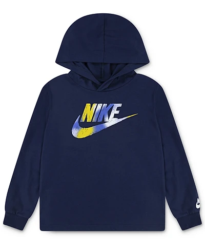 Nike Toddler & Little Boys Club Revealed Hooded Long-Sleeve Top