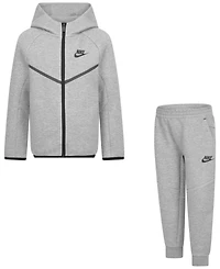 Nike Sportswear Little Kids 2-Pc. Tech Fleece Full-Zip Set