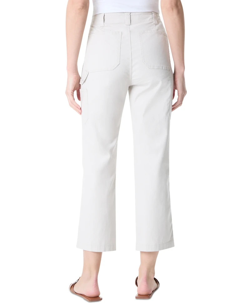 Gloria Vanderbilt Women's High Rise Cropped Cargo Pants