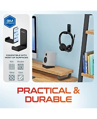 Delton Wireless Computer Headset with Usb Dongle and Hook, Bluetooth Headset with Noise Canceling Mic, 15 Hrs talk time, Wireless Headset for Computer